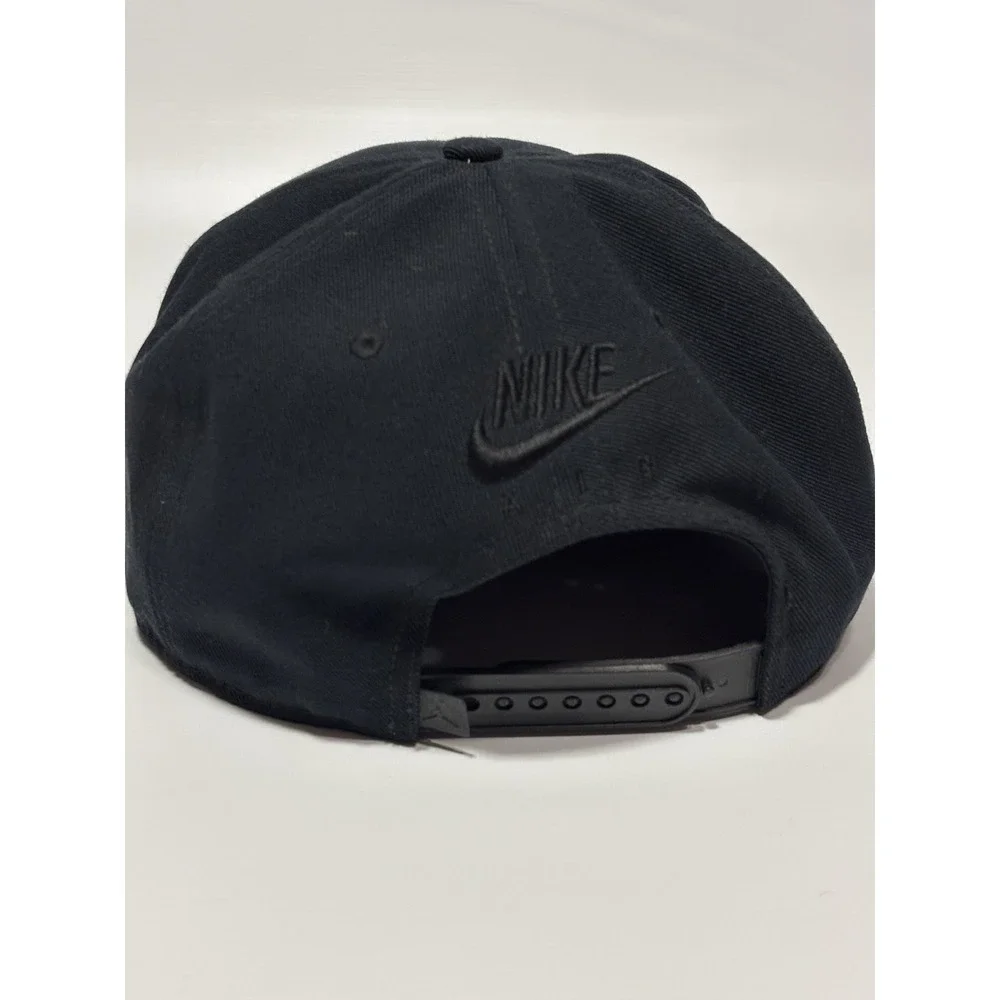 Jordan‎ Hat Mens OSFM Black Jumpman Snapback 23 Nike Air Embroidered Flat Brim